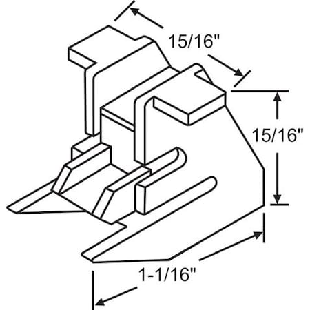 Strybuc BOTTOM BRKT-ATTD 60-904A
